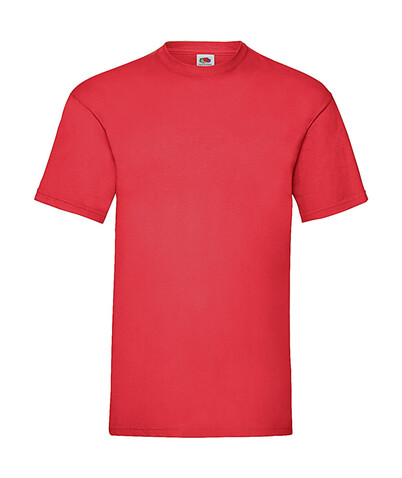Fruit of the Loom Valueweight Tee, Red, 3XL bedrucken, Art.-Nr. 150014008