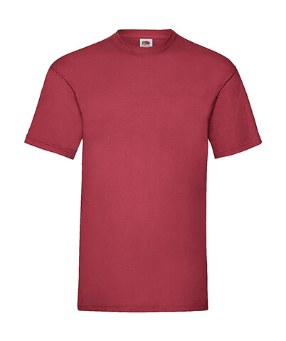 Fruit of the Loom Valueweight Tee, Brick Red, M bedrucken, Art.-Nr. 150014144