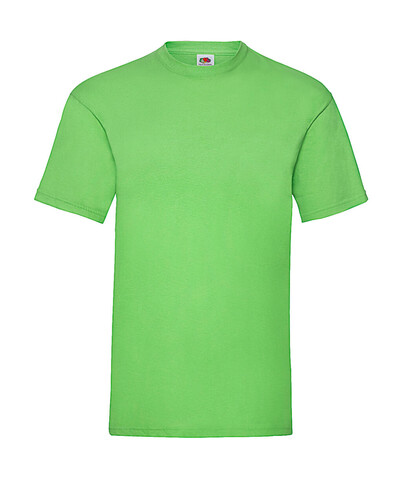 Fruit of the Loom Valueweight Tee, Lime Green, 2XL bedrucken, Art.-Nr. 150015217