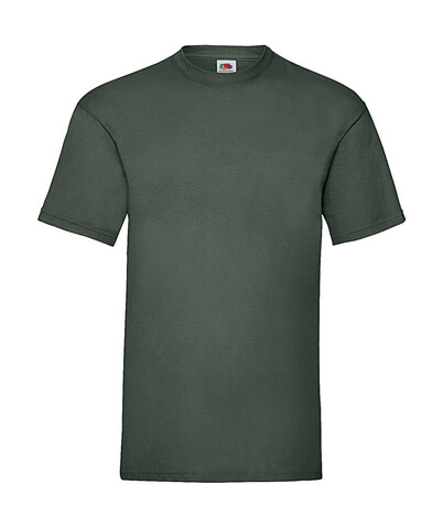 Fruit of the Loom Valueweight Tee, Bottle Green, 3XL bedrucken, Art.-Nr. 150015408