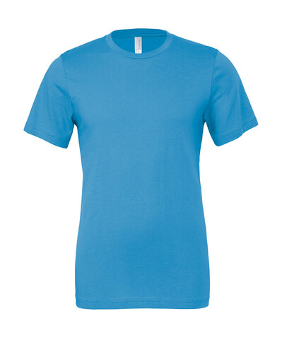 Bella Unisex Jersey Short Sleeve Tee, Aqua, 4XL bedrucken, Art.-Nr. 150063289