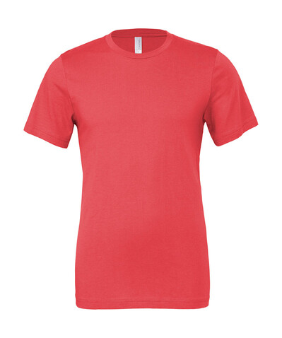 Bella Unisex Jersey Short Sleeve Tee, Coral, XS bedrucken, Art.-Nr. 150064382