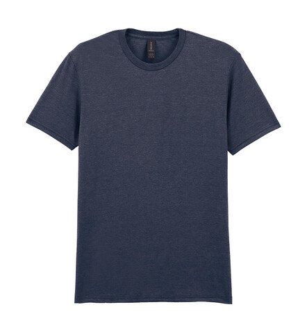 Gildan Softstyle Adult T-Shirt, Heather Navy, 5XL bedrucken, Art.-Nr. 150092010 Gildan Softstyle Adult T-Shirt, Heather Navy, 5XL bedrucken, Art.-Nr. 150092010