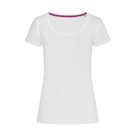 Stedman Megan Crew Neck, White, M bedrucken, Art.-Nr. 154050004
