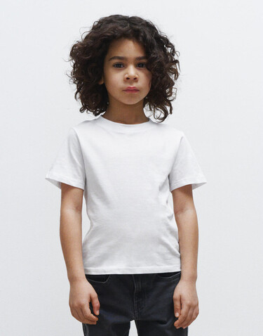 True Blanks Kids Tee, White, 122/128 bedrucken, Art.-Nr. 158410003