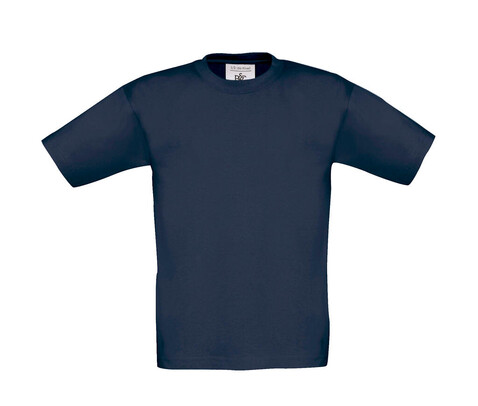 B &amp; C Exact 150/kids T-Shirt, Navy, 9/11 (134/146) bedrucken, Art.-Nr. 158422006