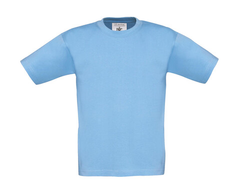 B &amp; C Exact 150/kids T-Shirt, Sky Blue, 5/6 (110/116) bedrucken, Art.-Nr. 158423204