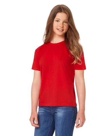 B &amp; C Exact 150/kids T-Shirt, Red, 1/2 (86-92) bedrucken, Art.-Nr. 158424002