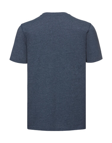 Russell Europe Men`s Henley HD T, Bright Navy Marl, XS bedrucken, Art.-Nr. 168002042