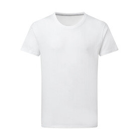 SG Signature Tagless Tee Men, White, S bedrucken, Art.-Nr. 170520001