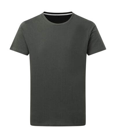SG Signature Tagless Tee Men, Charcoal, S bedrucken, Art.-Nr. 170521301