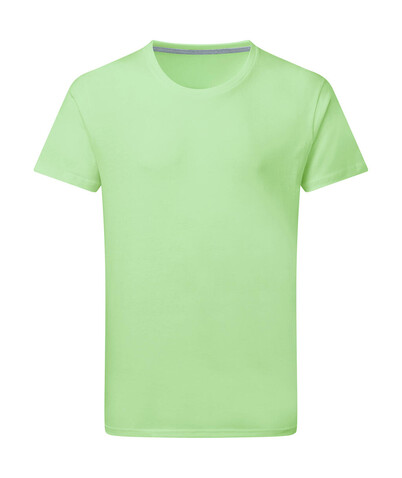 SG Signature Tagless Tee Men, Neo Mint, XL bedrucken, Art.-Nr. 170525134