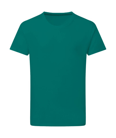 SG Signature Tagless Tee Men, Emerald Green, 3XL bedrucken, Art.-Nr. 170525376