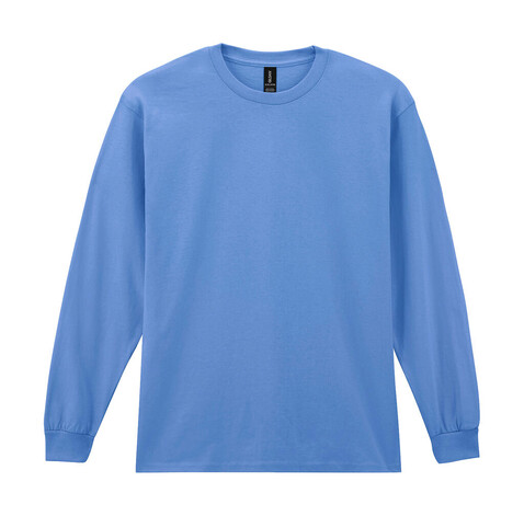 Gildan Ultra Cotton Adult T-Shirt LS, Carolina Blue, S bedrucken, Art.-Nr. 171093223