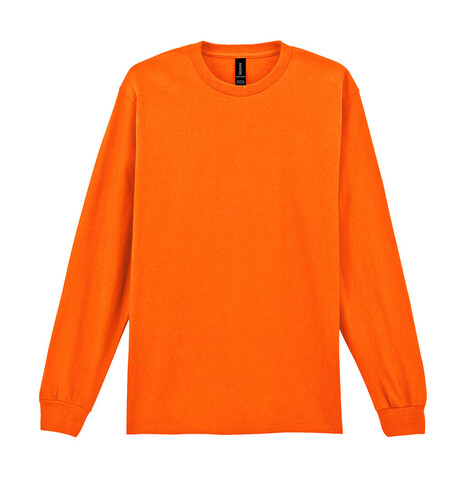 Gildan Ultra Cotton Adult T-Shirt LS, S Orange, S bedrucken, Art.-Nr. 171094053