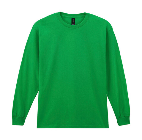 Gildan Ultra Cotton Adult T-Shirt LS, Irish Green, 2XL bedrucken, Art.-Nr. 171095097