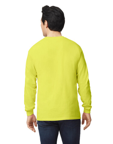 Gildan Ultra Cotton Adult T-Shirt LS, Dark Heather, M bedrucken, Art.-Nr. 171091264