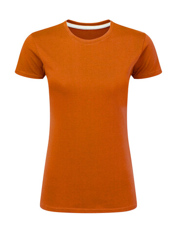 SG Signature Tagless Tee Women, Orange, XL bedrucken, Art.-Nr. 171524106