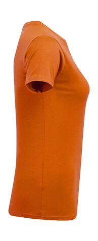 SG Signature Tagless Tee Women, Orange, S bedrucken, Art.-Nr. 171524103