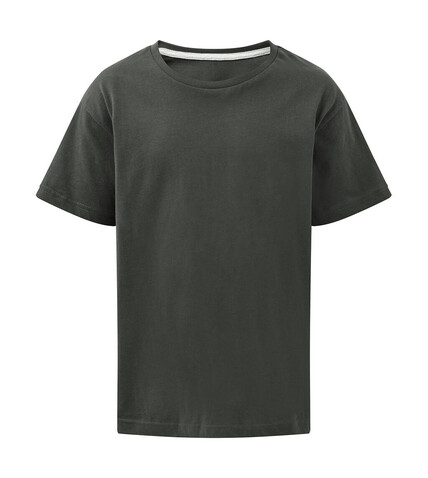 SG Signature Tagless Tee Kids, Charcoal, 140 (9-10/XL) bedrucken, Art.-Nr. 172521306