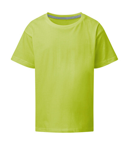 SG Signature Tagless Tee Kids, Lime, 104 (3-4/S) bedrucken, Art.-Nr. 172525213
