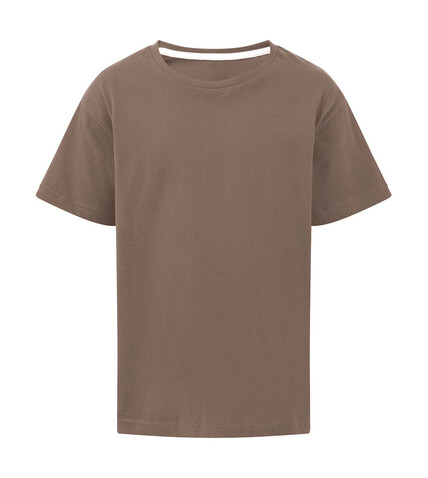 SG Signature Tagless Tee Kids, Deep Taupe, 116 (5-6/M) bedrucken, Art.-Nr. 172527094