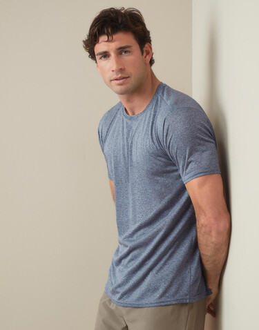 Stedman Recycled Sports-T Move Men, Denim Heather, L bedrucken, Art.-Nr. 174053205