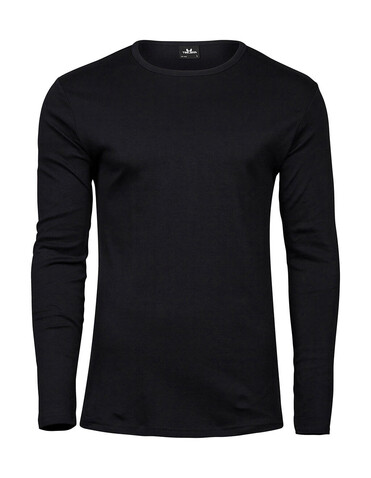 Tee Jays Men`s LS Interlock T-Shirt, Black, M bedrucken, Art.-Nr. 174541014 Tee Jays Men`s LS Interlock T-Shirt, Black, M bedrucken, Art.-Nr. 174541014