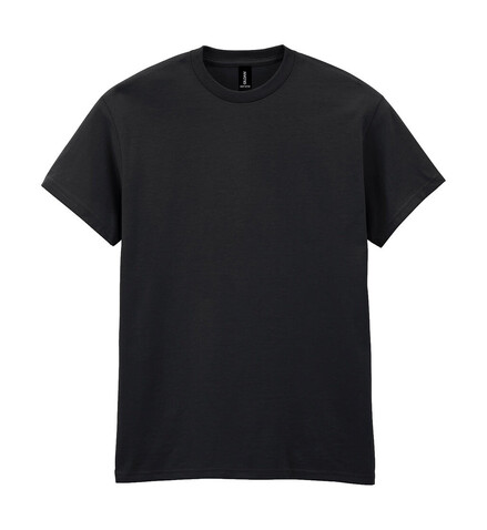 Gildan Heavy Cotton Adult T-Shirt, Black, 5XL bedrucken, Art.-Nr. 180091010