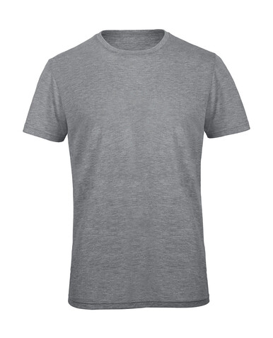 B &amp; C Triblend/men T-Shirt, Heather Light Grey, 3XL bedrucken, Art.-Nr. 186421138