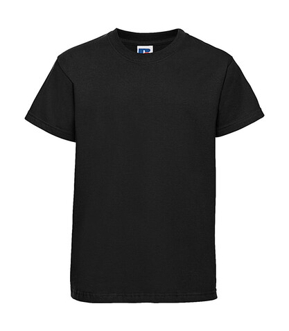 Russell Europe Kid`s Classic T-Shirt, Black, S (104/3-4) bedrucken, Art.-Nr. 188001013 Russell Europe Kid`s Classic T-Shirt, Black, S (104/3-4) bedrucken, Art.-Nr. 188001013