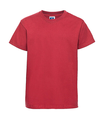 Russell Europe Kid`s Classic T-Shirt, Classic Red, L (128/7-8) bedrucken, Art.-Nr. 188004015