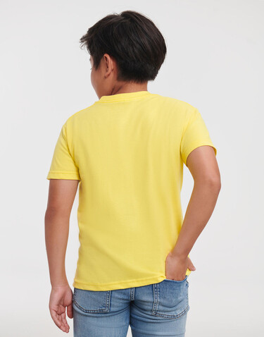 Russell Europe Kid`s Classic T-Shirt, Bright Royal, M (116/5-6) bedrucken, Art.-Nr. 188003064