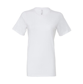 Bella Women`s Relaxed Jersey Short Sleeve Tee, White, XL bedrucken, Art.-Nr. 194060006