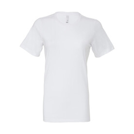 Bella Women`s Relaxed Jersey Short Sleeve Tee, White, XL bedrucken, Art.-Nr. 194060006