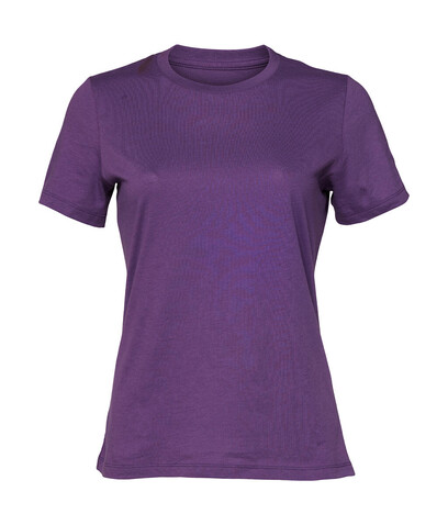 Bella Women`s Relaxed Jersey Short Sleeve Tee, Royal Purple, M bedrucken, Art.-Nr. 194063414 Bella Women`s Relaxed Jersey Short Sleeve Tee, Royal Purple, M bedrucken, Art.-Nr. 194063414