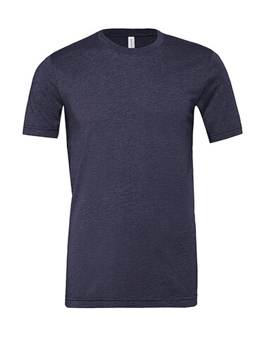 Bella Unisex Heather CVC Short Sleeve Tee, Heather Midnight Navy, XS bedrucken, Art.-Nr. 195062122
