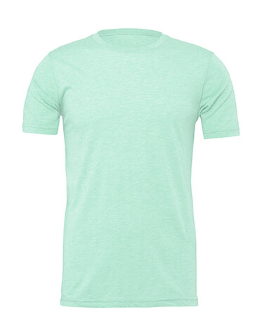Bella Unisex Heather CVC Short Sleeve Tee, Heather Prism Dusty Blue , M bedrucken, Art.-Nr. 195063084