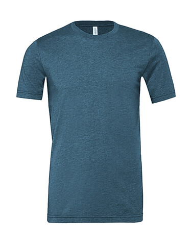 Bella Unisex Heather CVC Short Sleeve Tee, Heather Deep Teal, XS bedrucken, Art.-Nr. 195063322