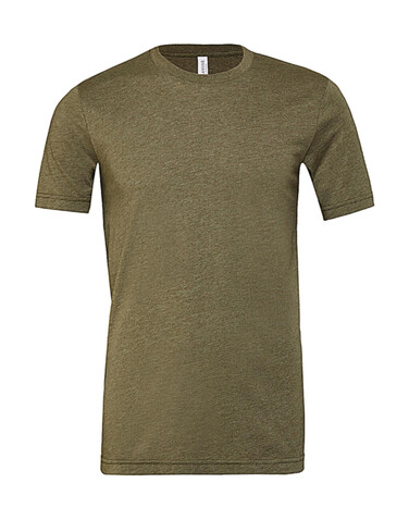 Bella Unisex Heather CVC Short Sleeve Tee, Heather Olive, M bedrucken, Art.-Nr. 195065314