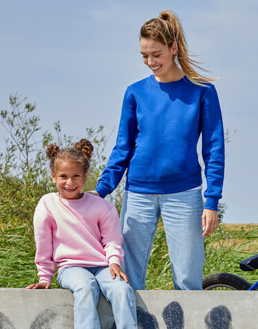 SG Originals Crew Neck Sweat Kids, Snowwhite, 104 (3-4/S) bedrucken, Art.-Nr. 200520013