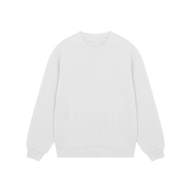 True Blanks Mens Regular Sweatshirt, Off White, XS bedrucken, Art.-Nr. 201410012