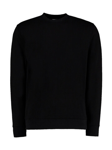 Kustom Kit Regular Fit Sweatshirt Superwash® 60º, Black, XS bedrucken, Art.-Nr. 202111012