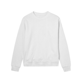 True Blanks Womens Regular Sweatshirt, Off White, XS bedrucken, Art.-Nr. 203410012