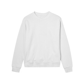 True Blanks Womens Regular Sweatshirt, Off White, XS bedrucken, Art.-Nr. 203410012