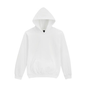Gildan Softstyle Midweight Fleece Youth Hoodie, White, XS bedrucken, Art.-Nr. 205090002