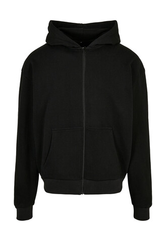 Build Your Brand Ultra Heavy Zip Hoody, Black, XS bedrucken, Art.-Nr. 205391010