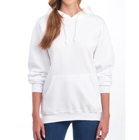 Jerzees NuBlend Hooded Sweatshirt, White, S bedrucken, Art.-Nr. 206370002