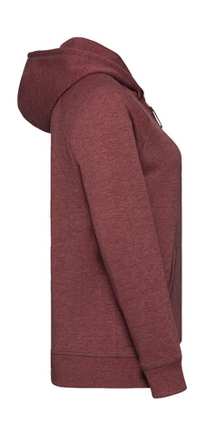 Russell Europe Ladies` HD Zipped Hood Sweat, White, XS bedrucken, Art.-Nr. 207000002