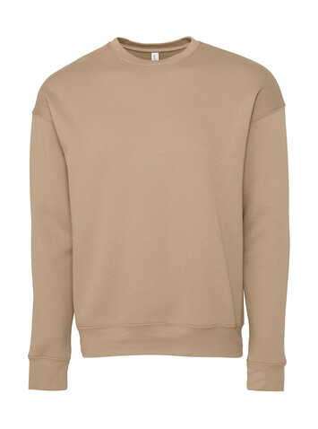 Bella Unisex Drop Shoulder Fleece, Tan, L bedrucken, Art.-Nr. 208067175